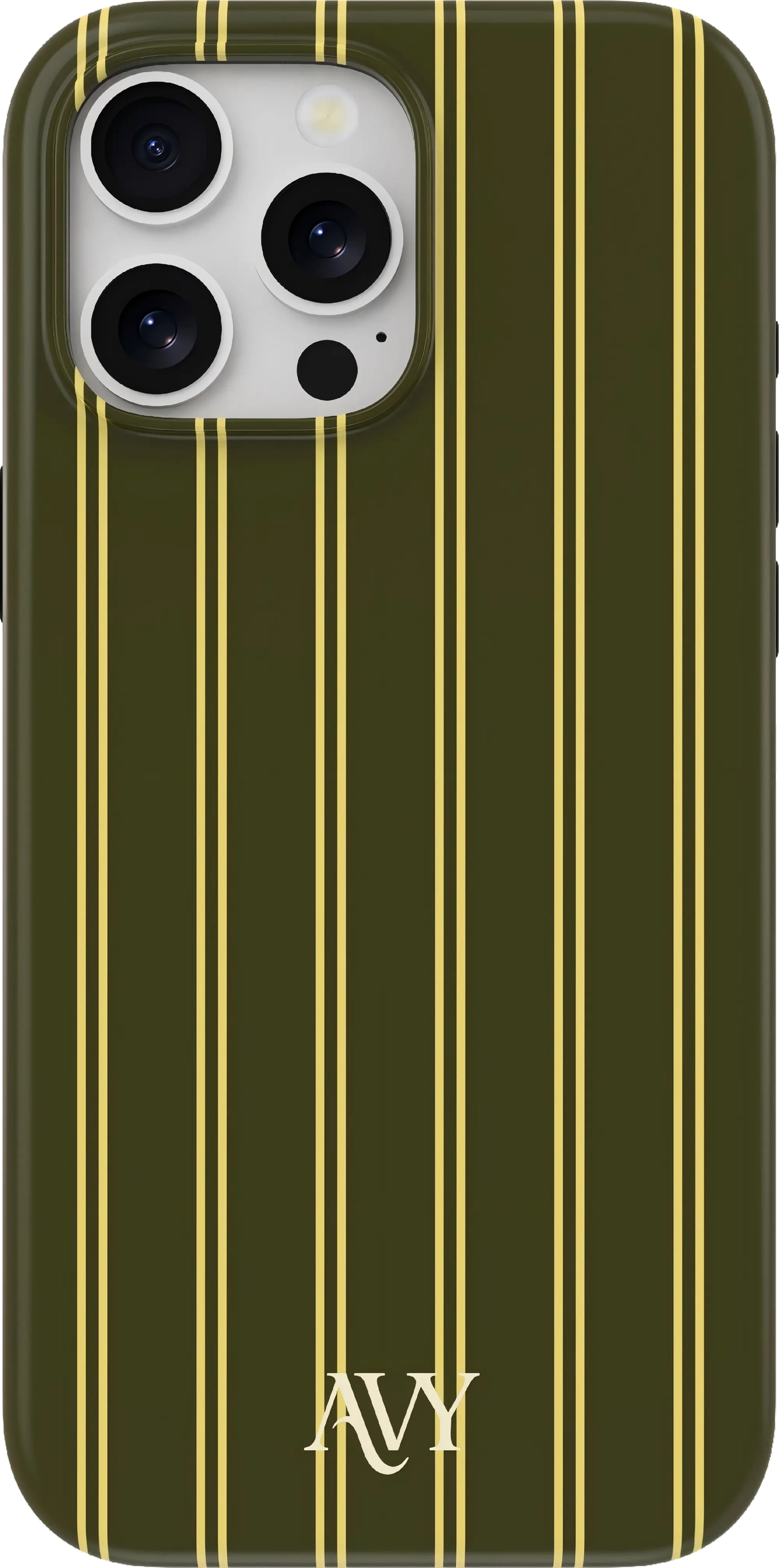 AVY Apple iPhone 15 Pro Max Hoesje MagSafe Back Cover Martini Olive afbeelding 1