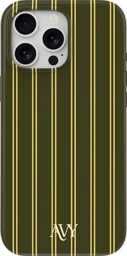AVY Apple iPhone 15 Pro Max Hoesje MagSafe Back Cover Martini Olive afbeelding 1
