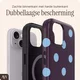 AVY Apple iPhone 14 / 13 Hoesje MagSafe Back Cover Blueberry Wine afbeelding 2