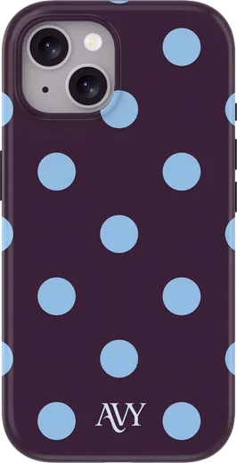 AVY Apple iPhone 14 / 13 Hoesje MagSafe Back Cover Blueberry Wine afbeelding 1