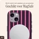 AVY Apple iPhone 14 / 13 Hoesje MagSafe Back Cover Cherry Wine afbeelding 3