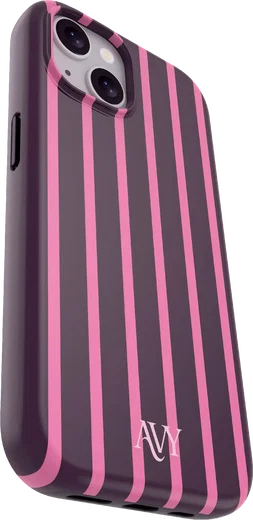 AVY Apple iPhone 14 / 13 Hoesje MagSafe Back Cover Cherry Wine afbeelding 8