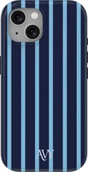 AVY Apple iPhone 14 / 13 Hoesje MagSafe Back Cover Blue Society afbeelding