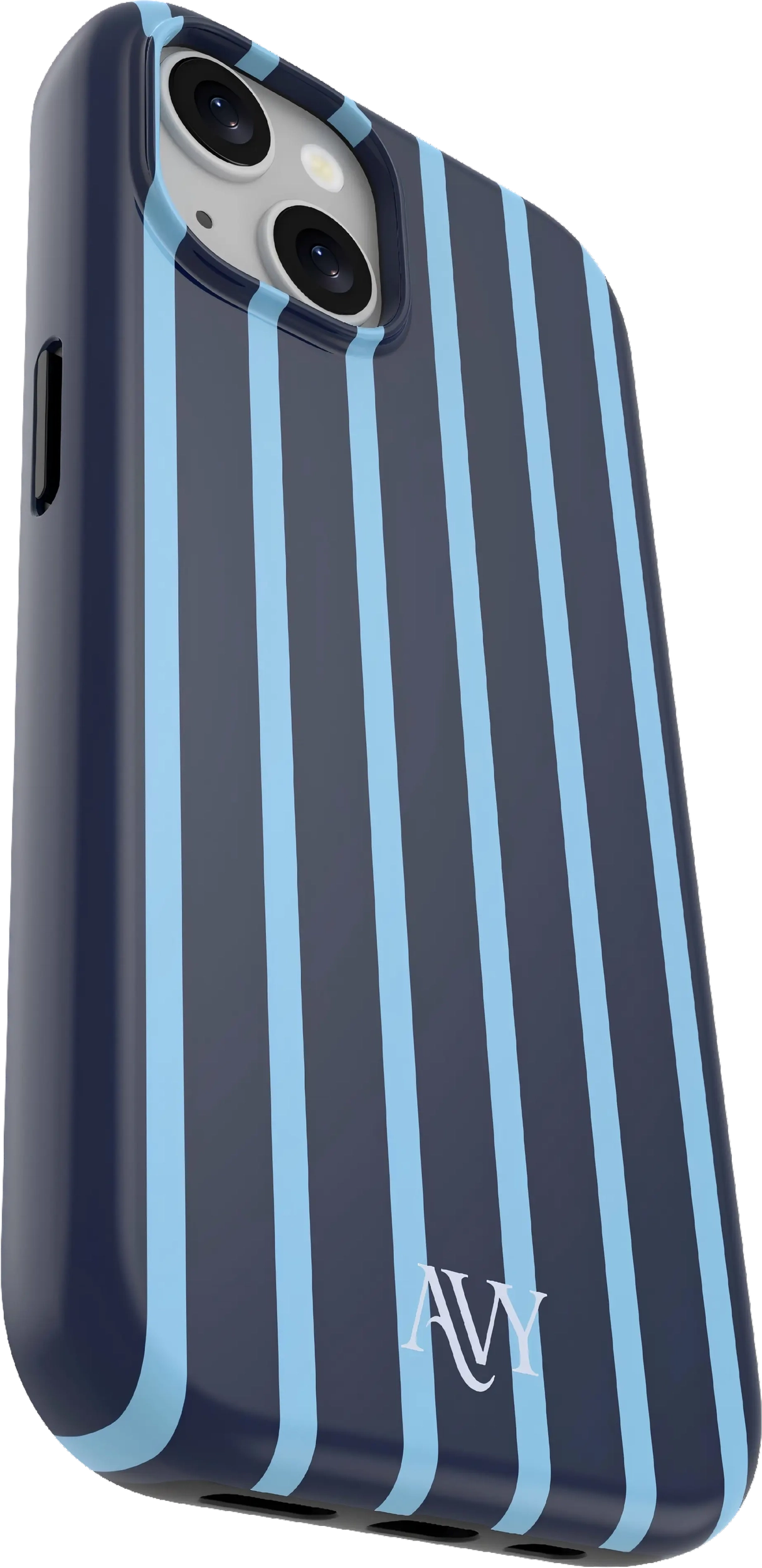 AVY Apple iPhone 14 / 13 Hoesje MagSafe Back Cover Blue Society afbeelding 8