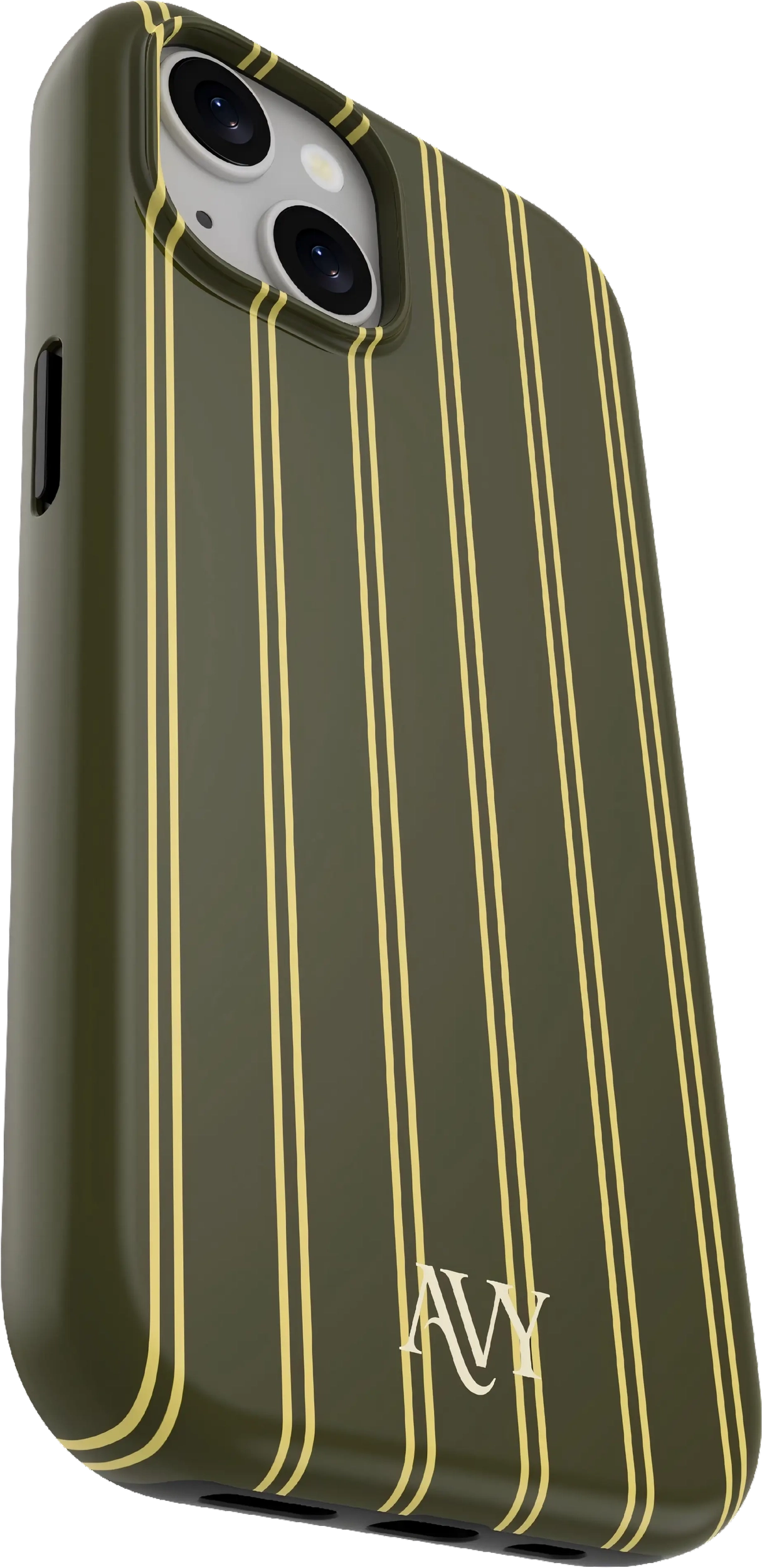 AVY Apple iPhone 14 / 13 Hoesje MagSafe Back Cover Martini Olive afbeelding 8