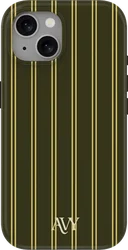 AVY Apple iPhone 14 / 13 Hoesje MagSafe Back Cover Martini Olive afbeelding