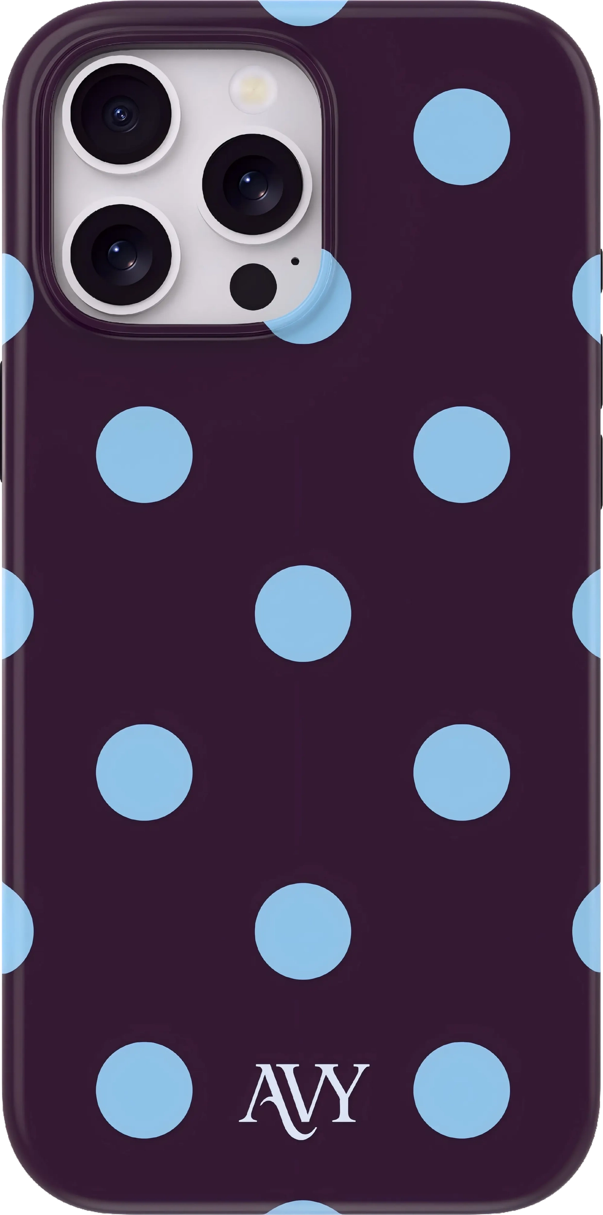 AVY Apple iPhone 14 Pro Hoesje MagSafe Back Cover Blueberry Wine afbeelding 1