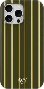 AVY Apple iPhone 14 Pro Hoesje MagSafe Back Cover Martini Olive