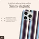 AVY Apple iPhone 14 Pro Hoesje MagSafe Back Cover Oxford Stripe afbeelding 5