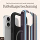 AVY Apple iPhone 14 Pro Hoesje MagSafe Back Cover Oxford Stripe afbeelding 2