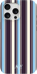 AVY Apple iPhone 14 Pro Hoesje MagSafe Back Cover Oxford Stripe afbeelding