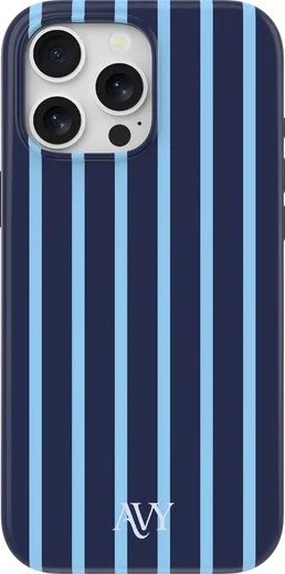 AVY Apple iPhone 13 Pro Hoesje MagSafe Back Cover Blue Society afbeelding 1