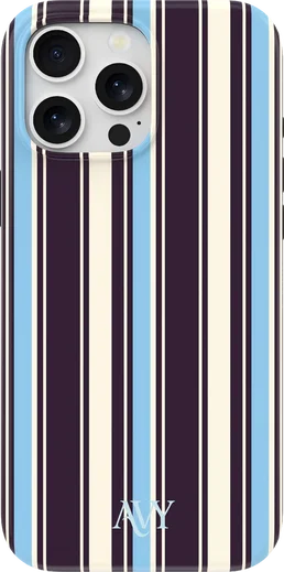 AVY Apple iPhone 13 Pro Max Hoesje MagSafe Back Cover Oxford Stripe afbeelding 1