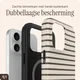 AVY Apple iPhone 12 / 12 Pro Hoesje MagSafe Back Cover Cafe Creme afbeelding 2