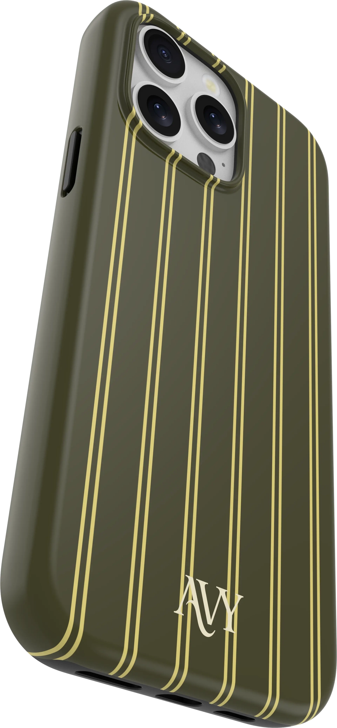 AVY Apple iPhone 12 / 12 Pro Hoesje MagSafe Back Cover Martini Olive afbeelding 8