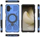 Samsung Galaxy A08 Hoesje MagSafe 360° Standaard Blauw afbeelding 10