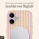 AVY Apple iPhone 17 MagSafe Hoesje met Koord (30CM) Pink Lemonade afbeelding 6