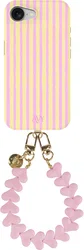 AVY Apple iPhone 17e / 16e MagSafe Hoesje met Koord (30CM) Pink Lemonade afbeelding