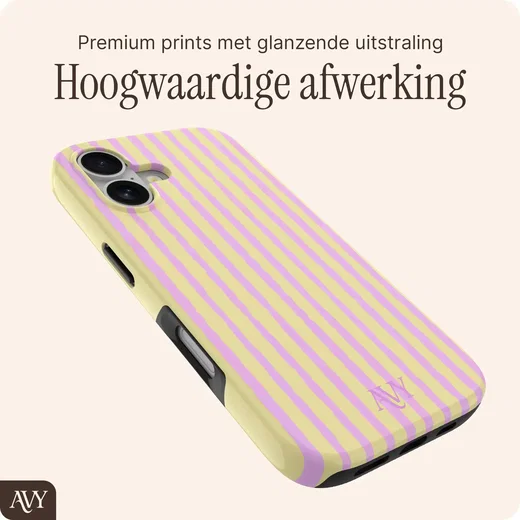 AVY Apple iPhone 16 MagSafe Hoesje met Koord (30CM) Pink Lemonade afbeelding 8