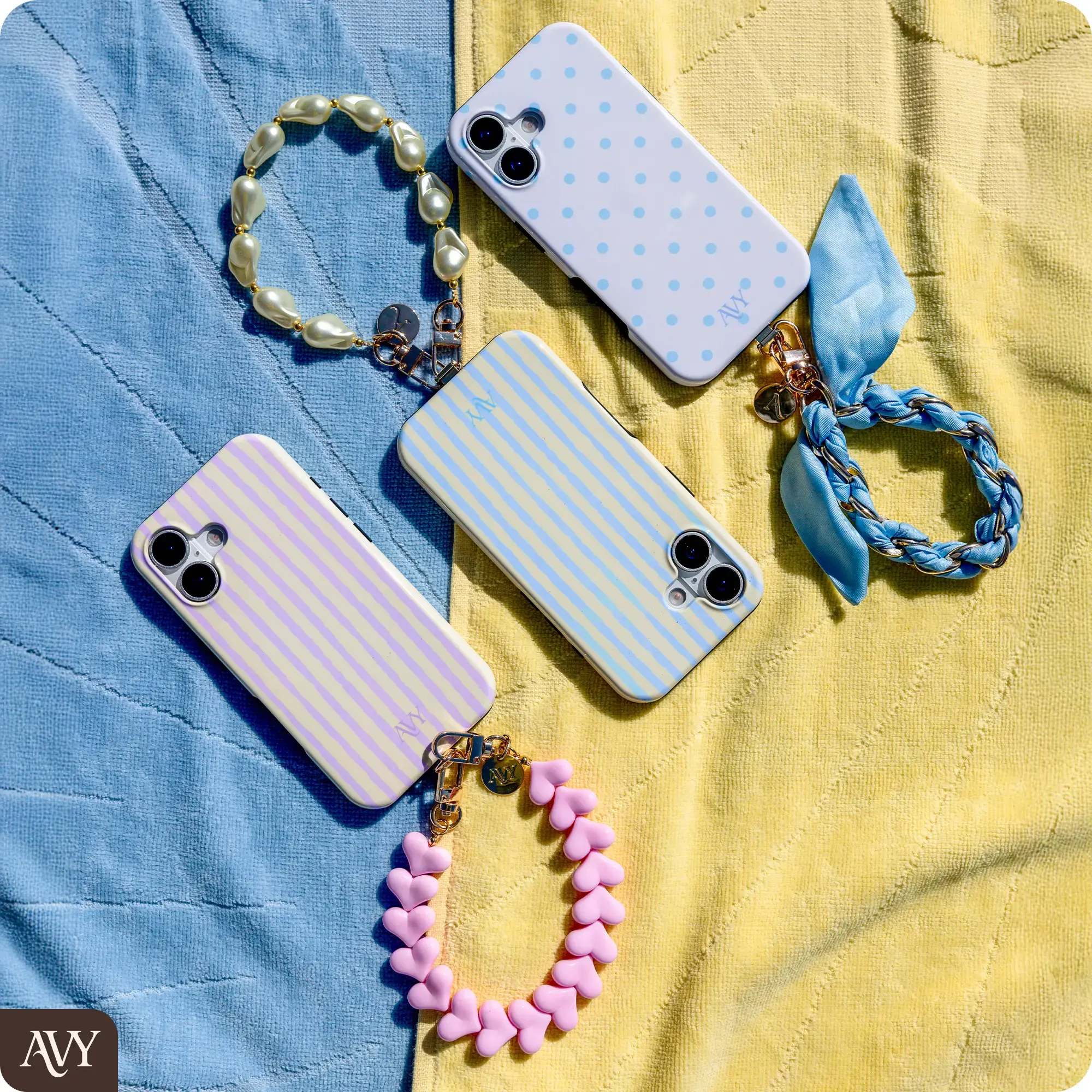 AVY Apple iPhone 16 MagSafe Hoesje met Koord (30CM) Pink Lemonade afbeelding 2