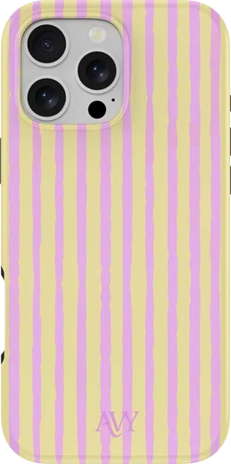 AVY Apple iPhone 16 Pro MagSafe Hoesje met Koord (30CM) Pink Lemonade afbeelding 14