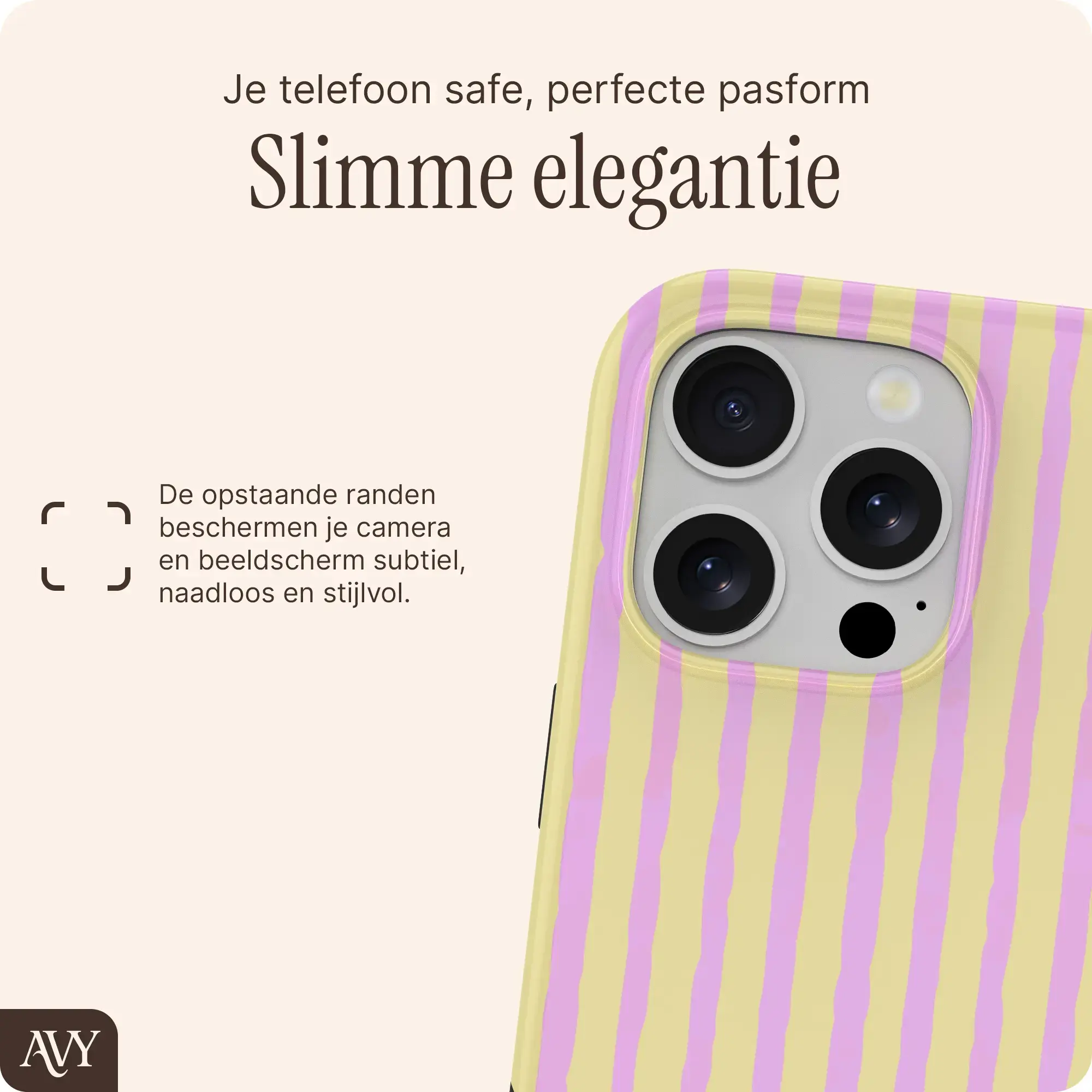 AVY Apple iPhone 16 Pro MagSafe Hoesje met Koord (30CM) Pink Lemonade afbeelding 7