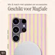 AVY Samsung Galaxy S24 Ultra MagSafe Hoesje met Koord (30CM) Pink Lemonade afbeelding 5
