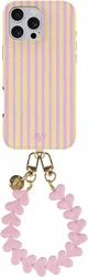 AVY Apple iPhone 13 Pro Max MagSafe Hoesje met Koord (30CM) Pink Lemonade afbeelding