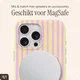 AVY Apple iPhone 12 / 12 Pro MagSafe Hoesje met Koord (30CM) Pink Lemonade afbeelding 6