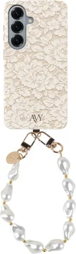 AVY Samsung Galaxy S26 Plus MagSafe Hoesje met Koord (32CM) Vintage Lace