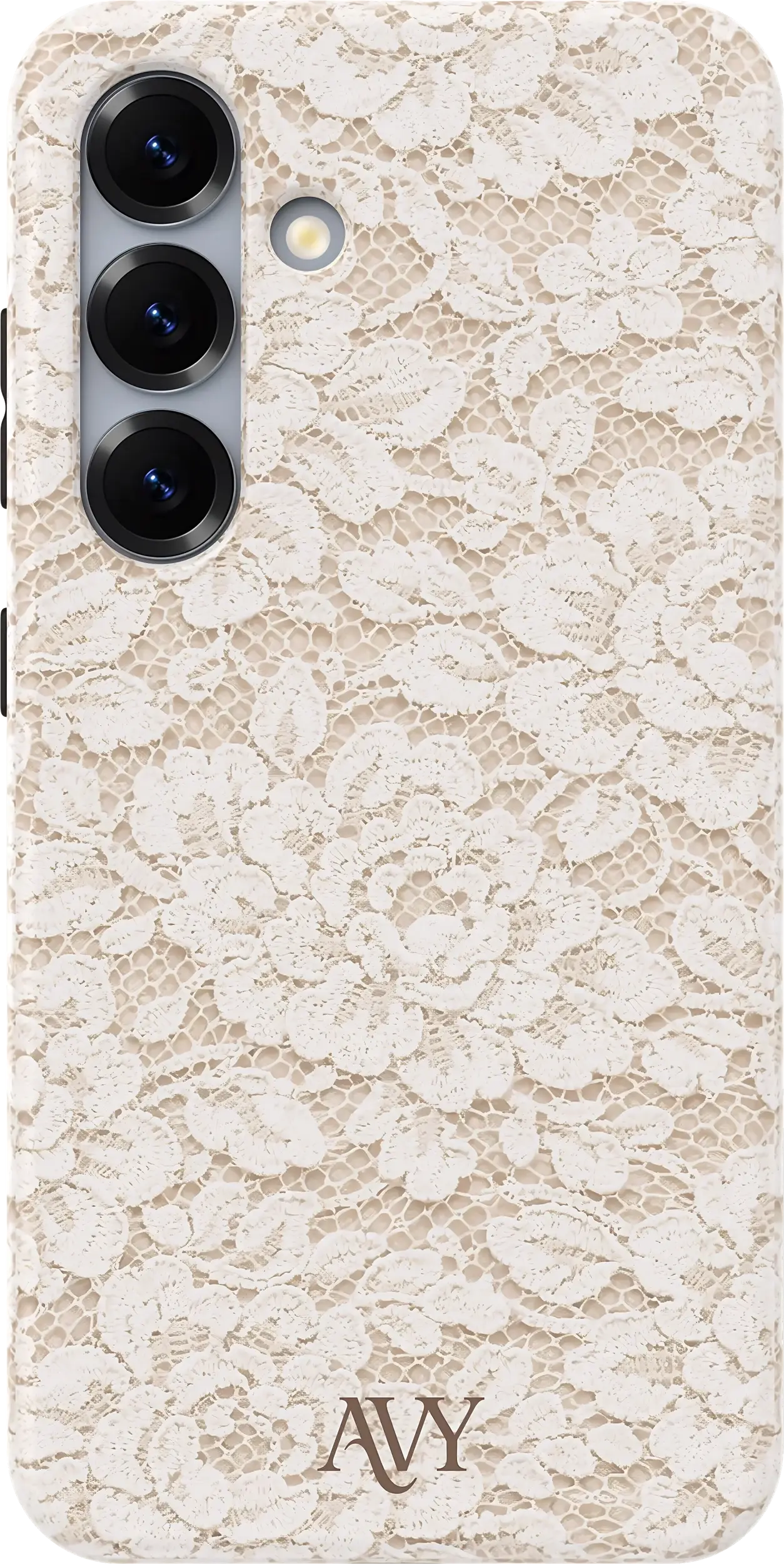 AVY Samsung Galaxy S25 MagSafe Hoesje met Koord (32CM) Vintage Lace afbeelding 13
