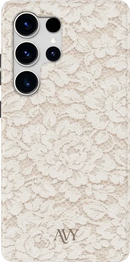 AVY Samsung Galaxy S25 Ultra MagSafe Hoesje met Koord (32CM) Vintage Lace afbeelding 13