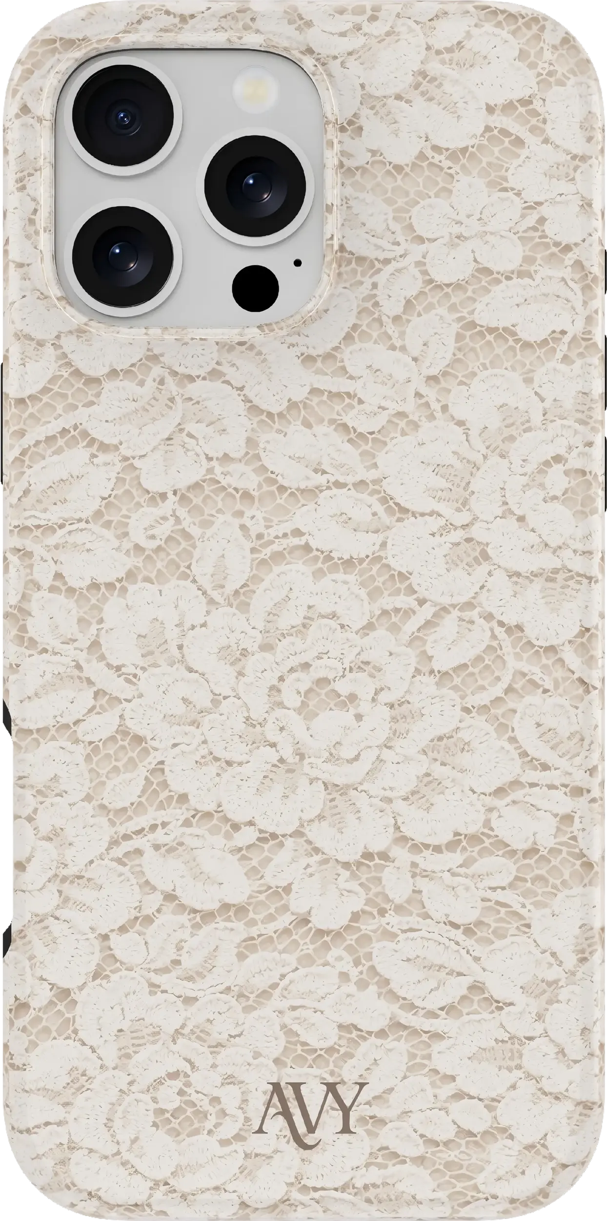 AVY Apple iPhone 16 Pro MagSafe Hoesje met Koord (32CM) Vintage Lace afbeelding 14