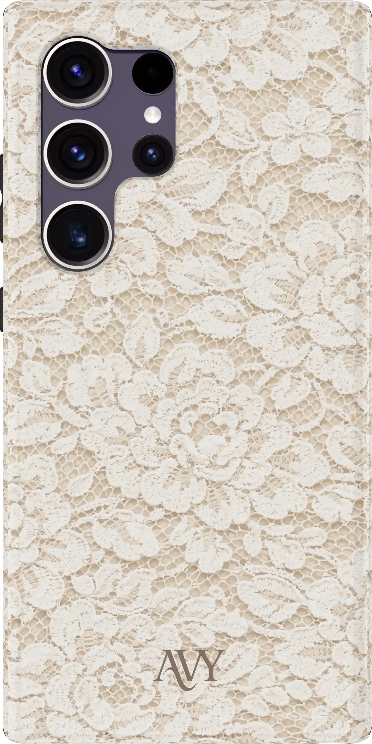 AVY Samsung Galaxy S24 Ultra MagSafe Hoesje met Koord (32CM) Vintage Lace afbeelding 13