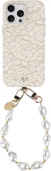 AVY Apple iPhone 13 Pro MagSafe Hoesje met Koord (32CM) Vintage Lace afbeelding