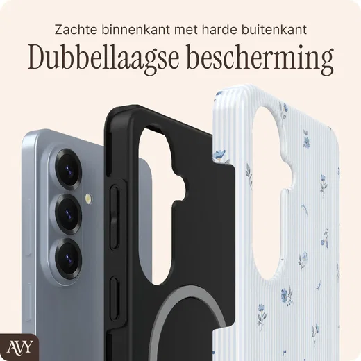 AVY Samsung Galaxy S26 MagSafe Hoesje met Koord (32CM) Sky Blossom afbeelding 10