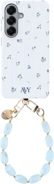 AVY Samsung Galaxy S26 Plus MagSafe Hoesje met Koord (32CM) Sky Blossom