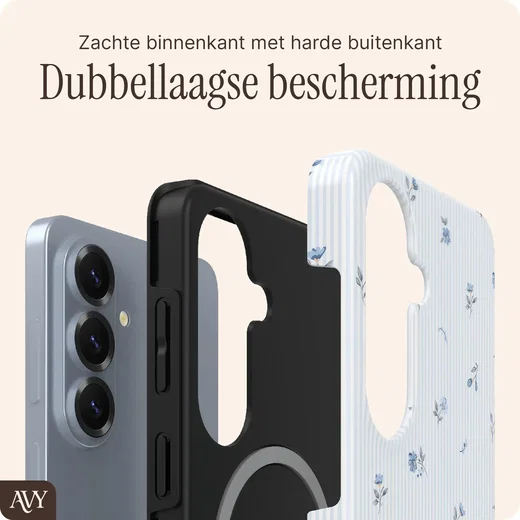 AVY Samsung Galaxy S26 Plus MagSafe Hoesje met Koord (32CM) Sky Blossom afbeelding 10
