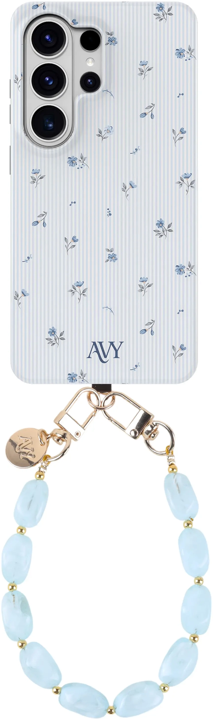 AVY Samsung Galaxy S26 Ultra MagSafe Hoesje met Koord (32CM) Sky Blossom afbeelding 1