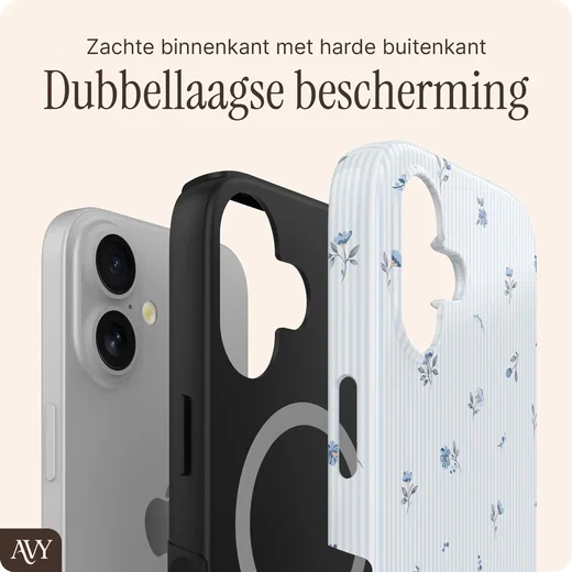AVY Apple iPhone 17 MagSafe Hoesje met Koord (32CM) Sky Blossom afbeelding 10