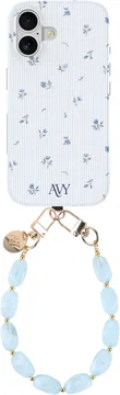 AVY Apple iPhone 17 MagSafe Hoesje met Koord (32CM) Sky Blossom