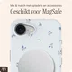 AVY Apple iPhone 17e / 16e MagSafe Hoesje met Koord (32CM) Sky Blossom afbeelding 6