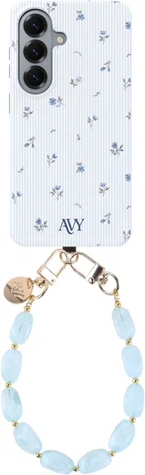 AVY Samsung Galaxy S25 MagSafe Hoesje met Koord (32CM) Sky Blossom afbeelding 1