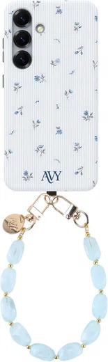 AVY Samsung Galaxy S25 Plus MagSafe Hoesje met Koord (32CM) Sky Blossom afbeelding 1