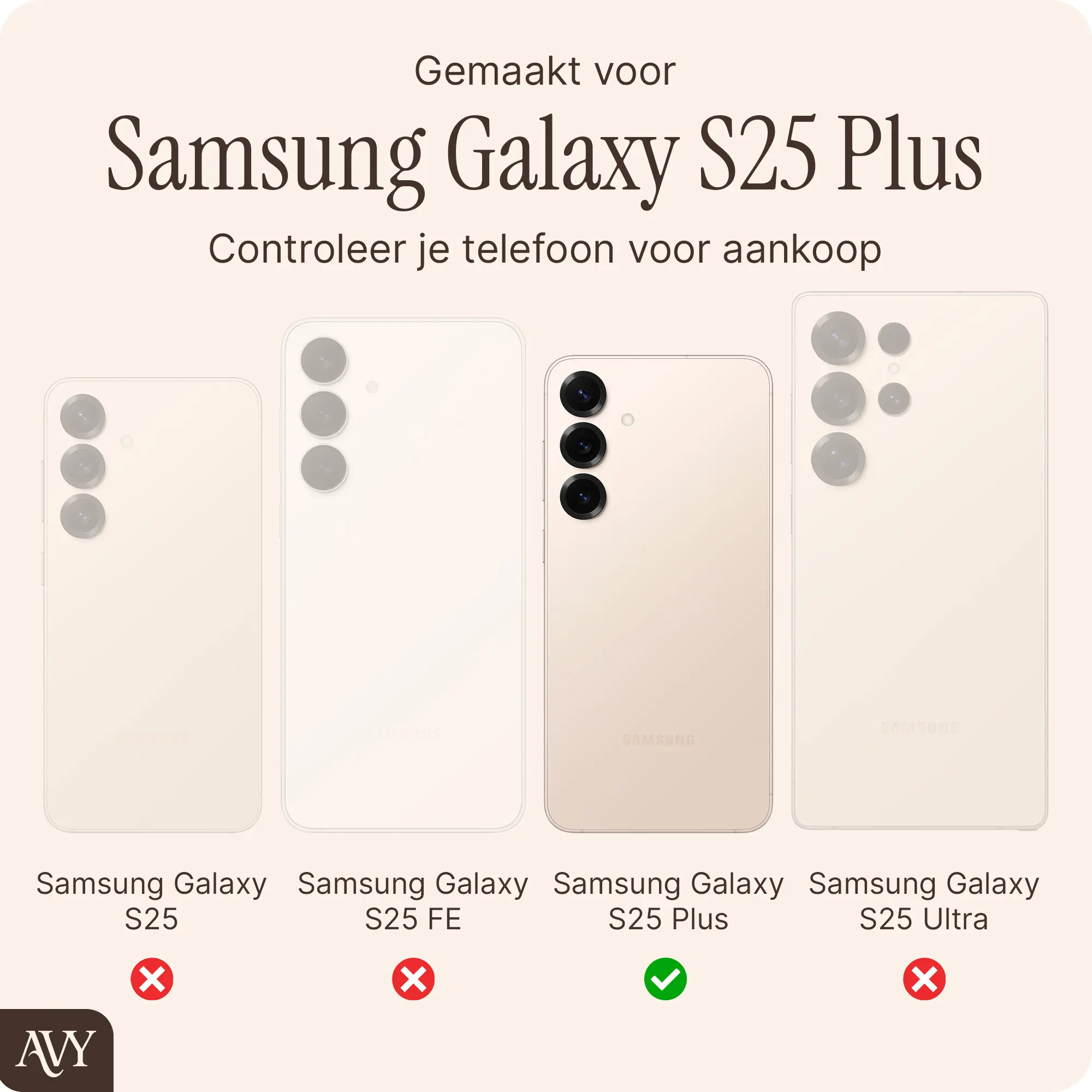 AVY Samsung Galaxy S25 Plus MagSafe Hoesje met Koord (32CM) Sky Blossom afbeelding 5