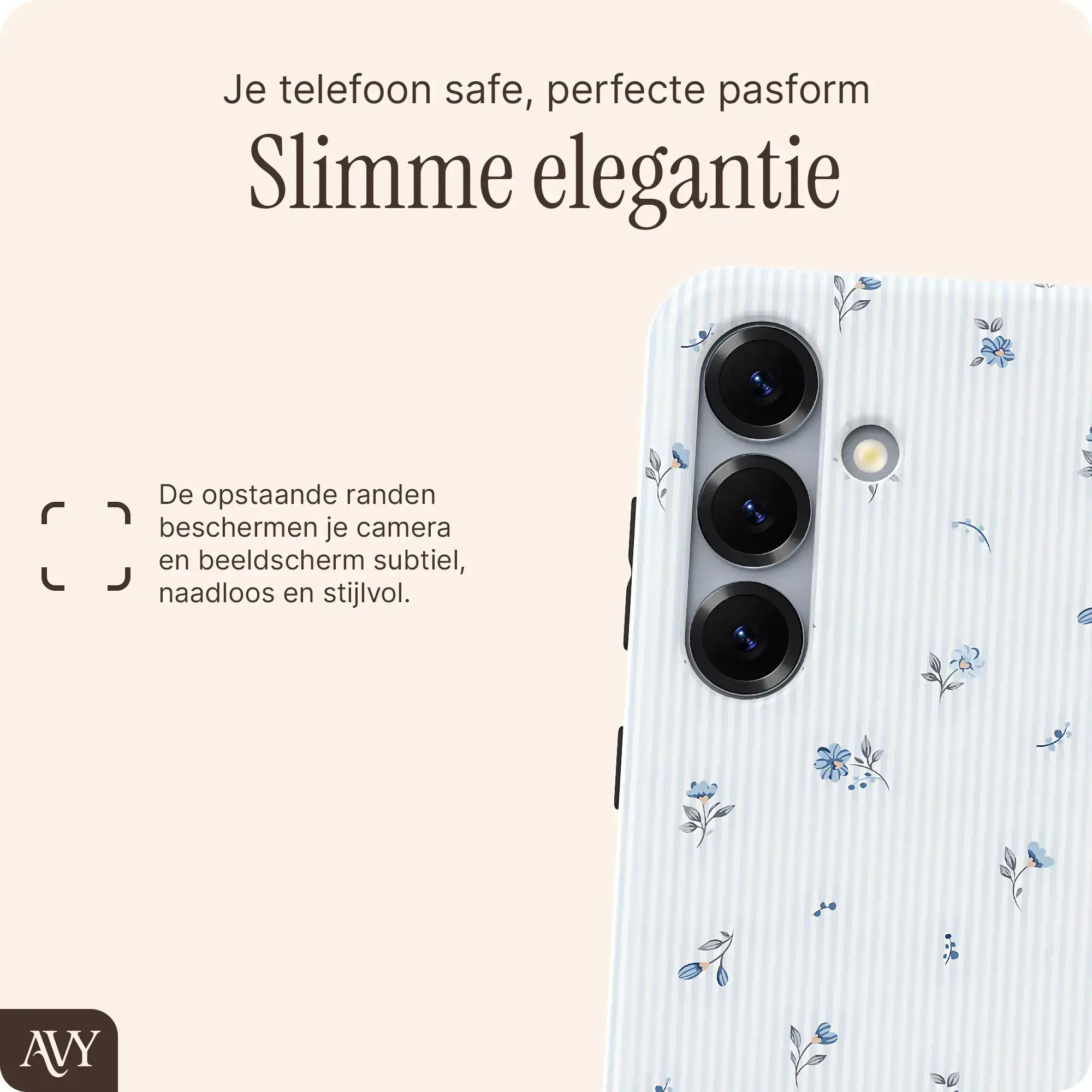 AVY Samsung Galaxy S25 Plus MagSafe Hoesje met Koord (32CM) Sky Blossom afbeelding 7
