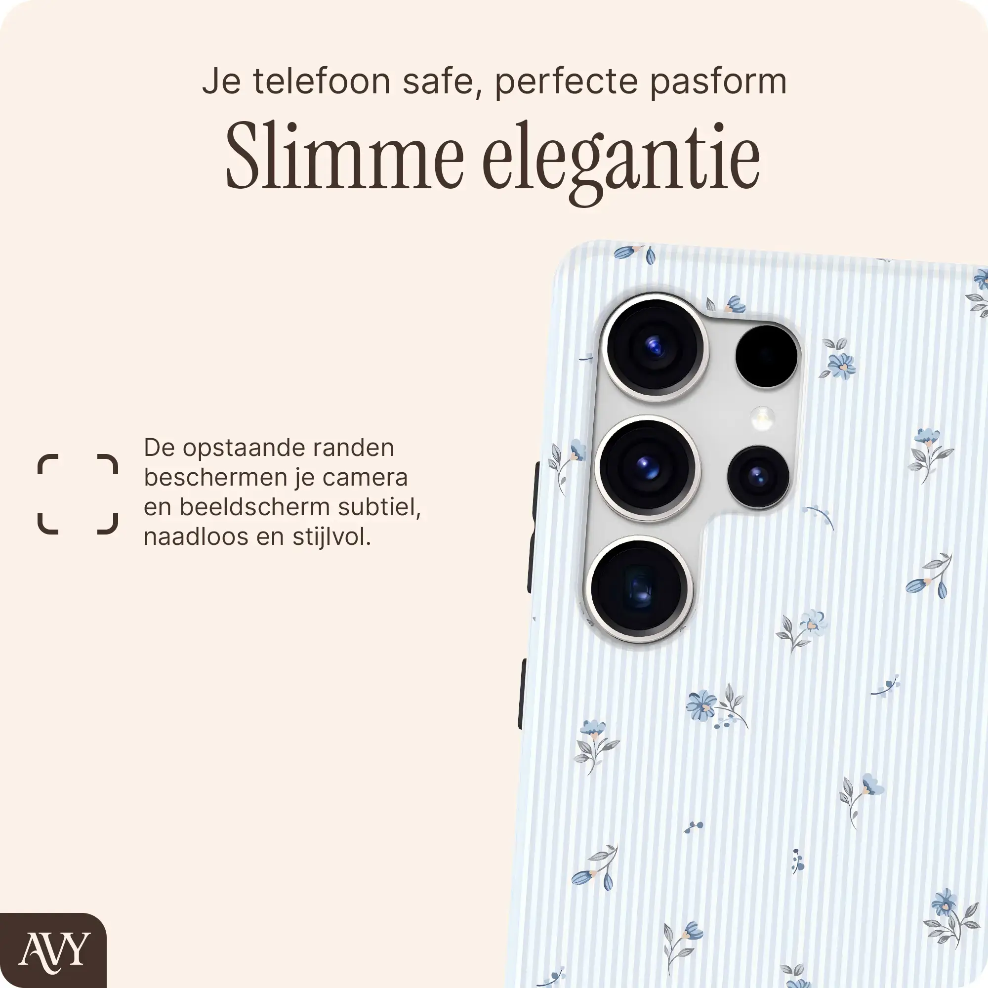 AVY Samsung Galaxy S25 Ultra MagSafe Hoesje met Koord (32CM) Sky Blossom afbeelding 7