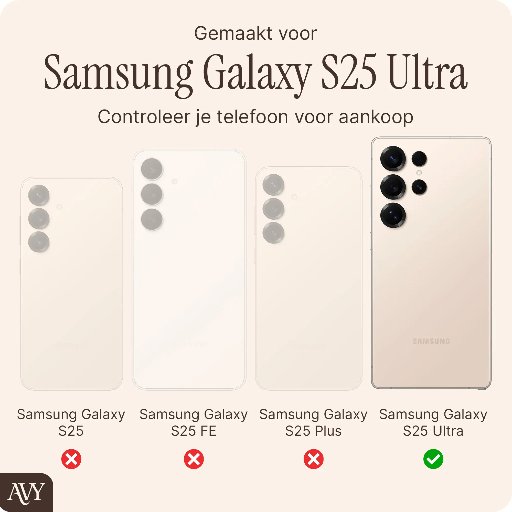 AVY Samsung Galaxy S25 Ultra MagSafe Hoesje met Koord (32CM) Sky Blossom afbeelding 5