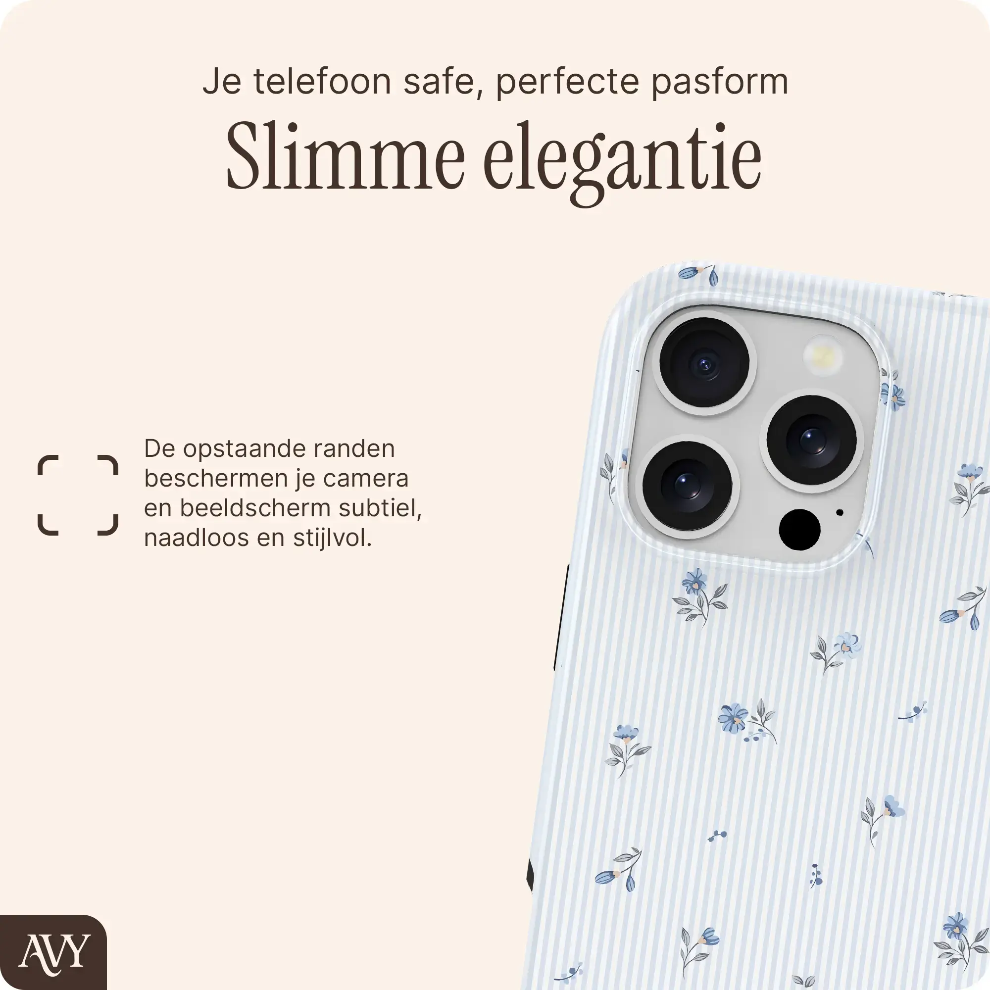 AVY Apple iPhone 16 Pro MagSafe Hoesje met Koord (32CM) Sky Blossom afbeelding 7