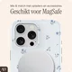 AVY Apple iPhone 16 Pro Max MagSafe Hoesje met Koord (32CM) Sky Blossom afbeelding 6